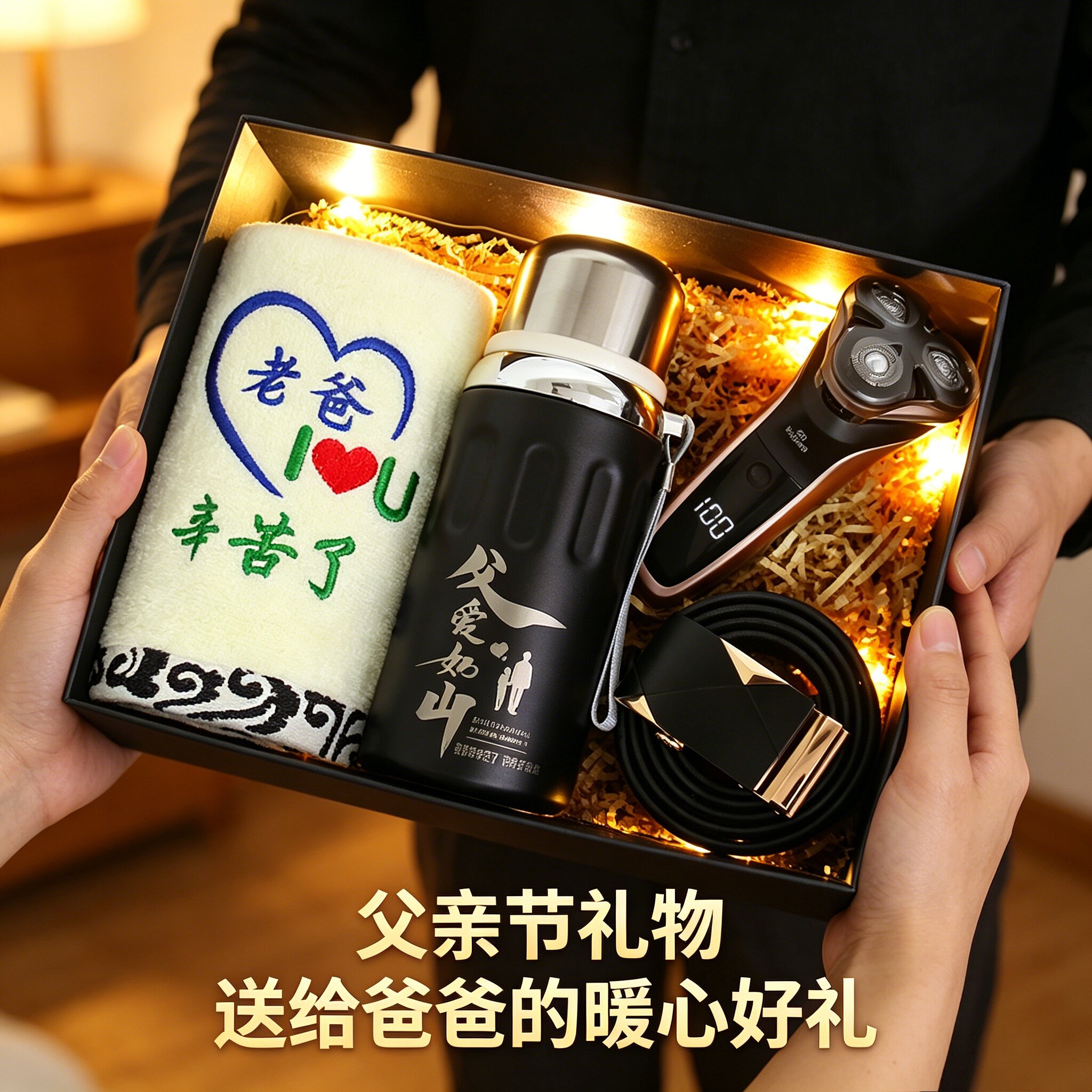 父亲节生日端午送老爸高档礼盒