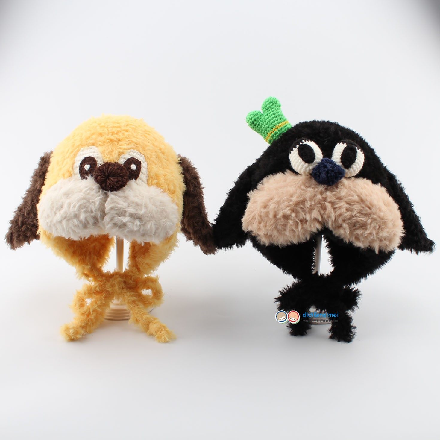 卡通可爱儿童造型帽子秋冬季保暖护耳帽大学生针织毛绒亲子帽子,童装/婴儿装/亲子装,帽子,淘宝优惠券,粉丝福利购,淘宝优惠卷