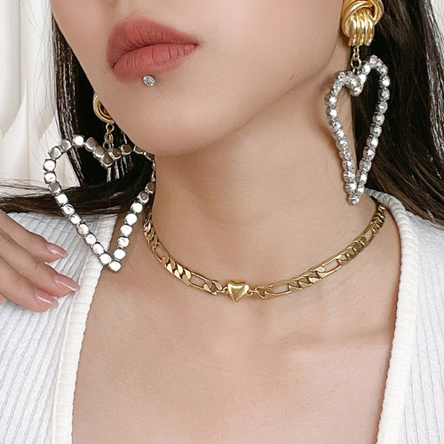 MayolJewelry爱心大耳环女欧美