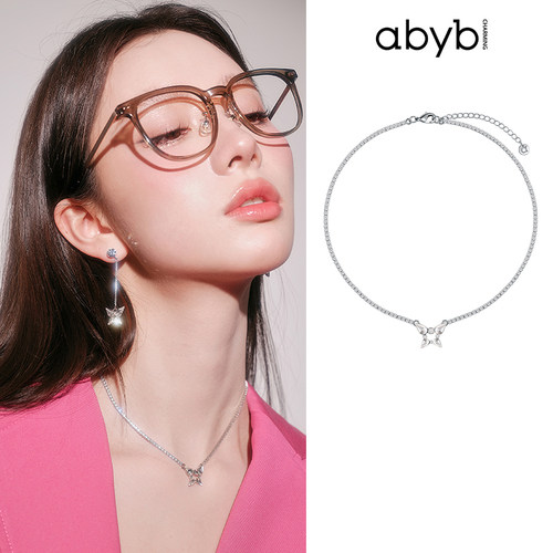 ABYBCHARMING怦然心动蝴蝶项链