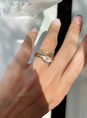 LHWindsor温莎珠宝组合戒指