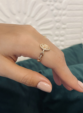 lhwindsor温莎珠宝古币戒指