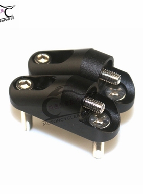 适用于铃木GSF650.F/1250 S.F Bandit改装后视镜转接码底座镜码