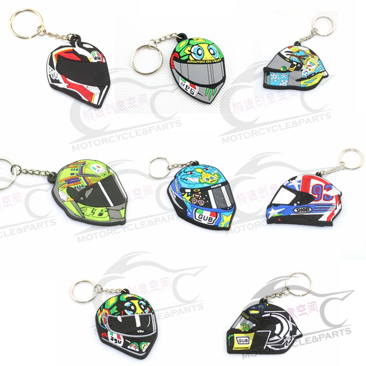 钥匙扣头盔shoei46钥匙圈摩托车