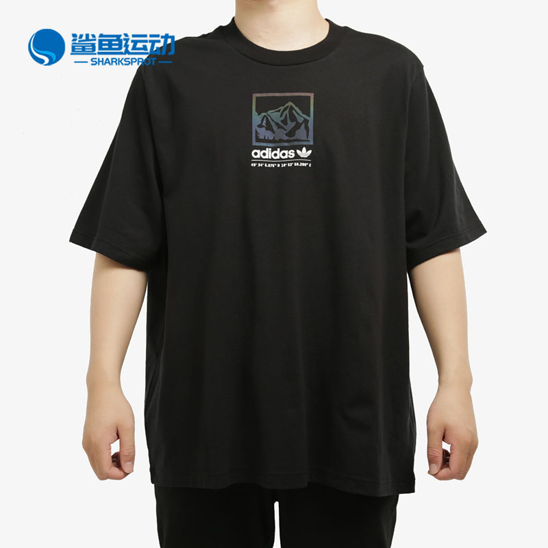 阿迪达斯男子运动T恤GP1115