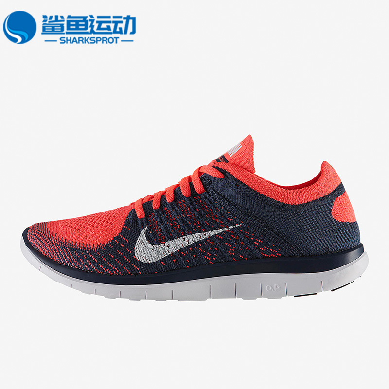 Nike/耐克正品FREE 4.0 FLYKNIT男子华夫透气跑步鞋 631053-600