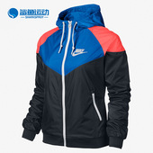 耐克正品 新款 运动休闲女子连帽拉链外套 Nike 545909 017