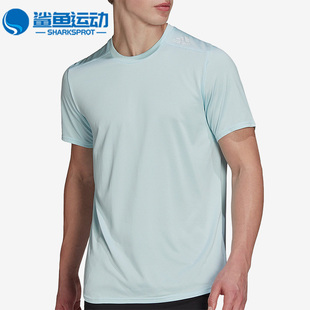 T恤 Adidas HK7119 MEN男子透气运动休闲短袖 TEE 阿迪达斯正品 D4R