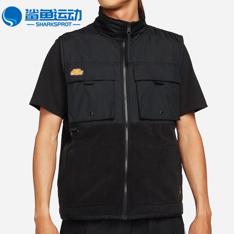 Nike/耐克 正品休闲男子时尚潮流运动保暖立领棉马甲 DC9662-010