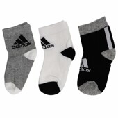 Adidas 3PP大童运动袜ED8642 ANKLE 阿迪达斯正品 春季