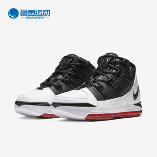 Nike/耐克正品 LEBRON III LBJ3 詹姆斯男子运动篮球鞋AO2434-101