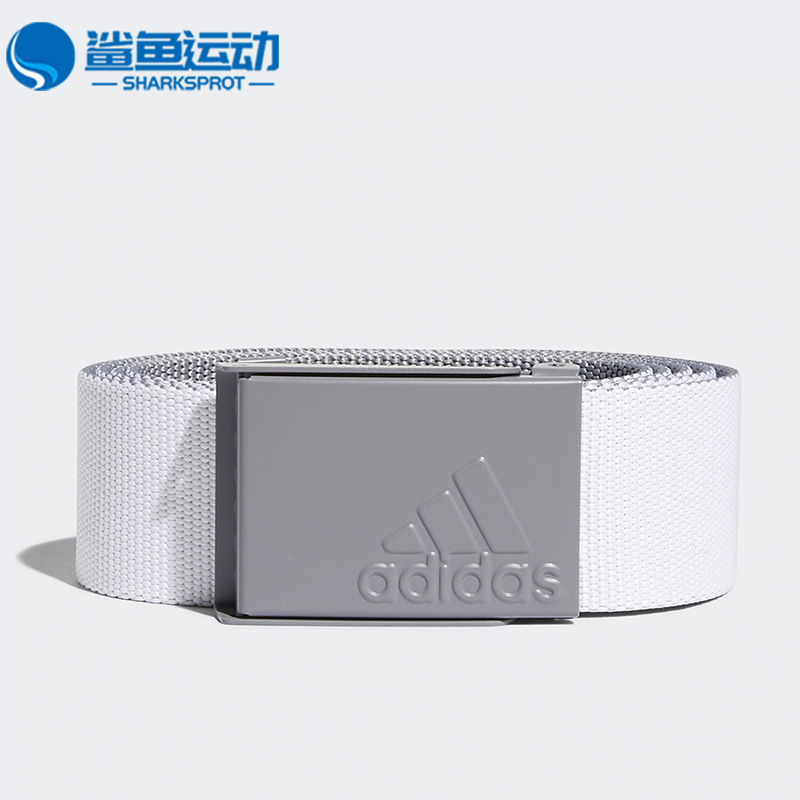 Adidas/阿迪达斯正品新款男子时尚简约高尔夫运动皮带腰带 HA918