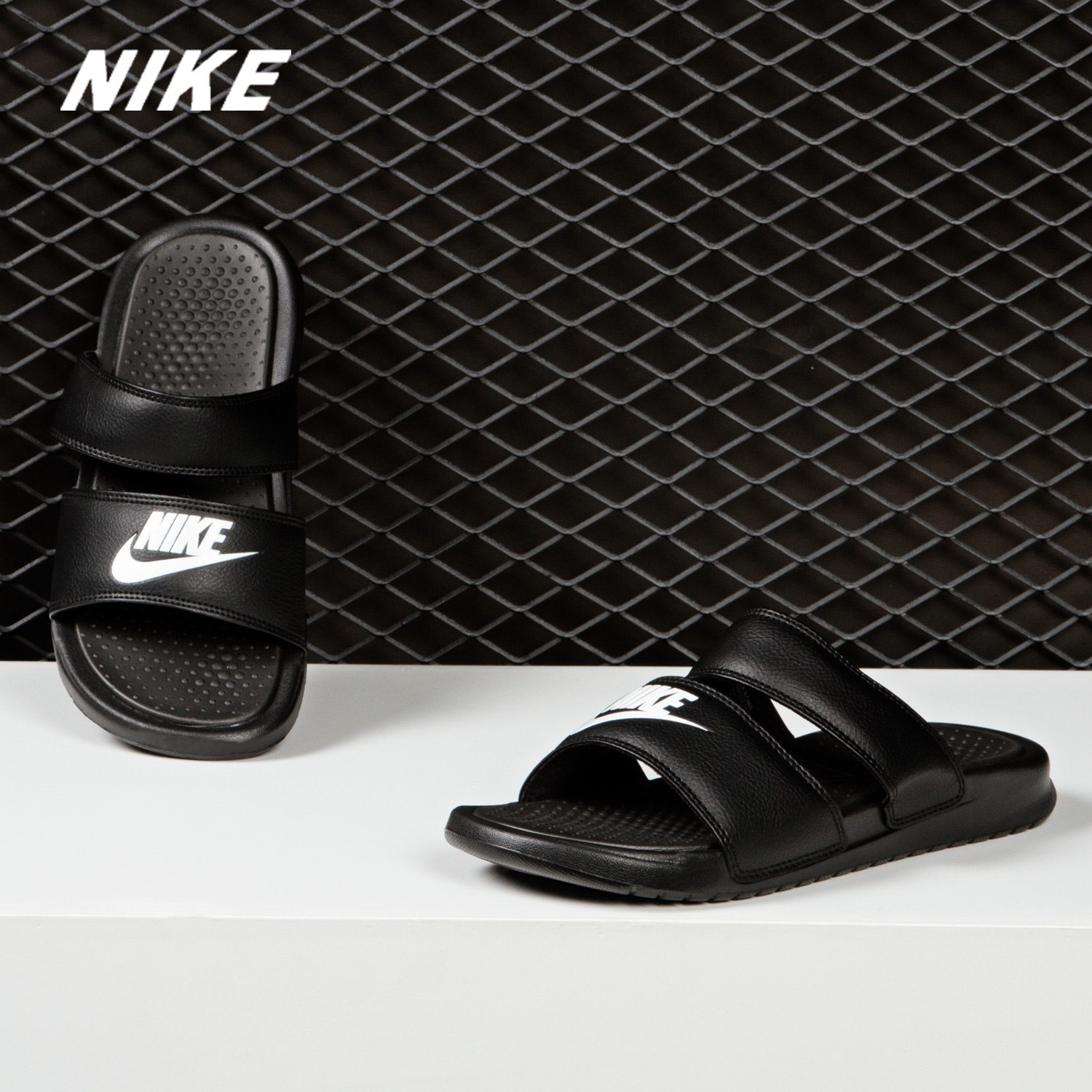 Nike/耐克正品 BENASSI DUO ULTRA SLIDE 女子新款忍者拖鞋 81971