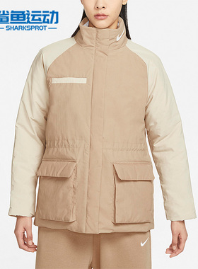 Nike/耐克正品冬季新款保暖女子运动休闲加厚保暖棉服DQ6851-200
