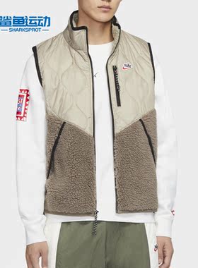 Nike/耐克正品秋季新款男子休闲舒适运动训练棉马甲 CU4451