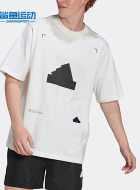Adidas/阿迪达斯正品夏季新款男子运动休闲宽松短袖T恤HG2057