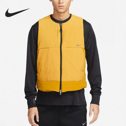 Nike/耐克正品新款男子保暖训练运动拉链马甲FD0413-716