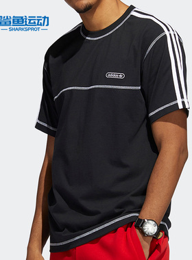 Adidas/阿迪达斯正品三叶草夏季新款男子运动短袖GN3886