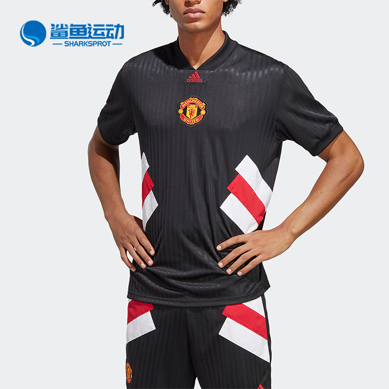 阿迪达斯男子运动T恤HT2002