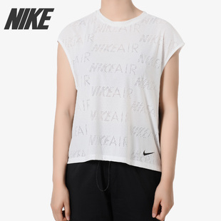 女子无袖 Nike 休闲运动跑步上衣AT7973 AIR 新款 耐克正品 夏季