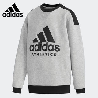 Adidas/阿迪达斯正品儿童训练秋新款跑步运动圆领卫衣EC9180