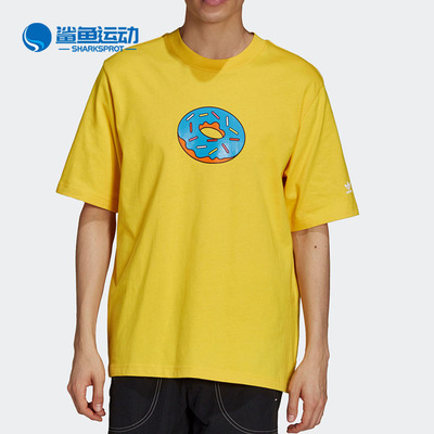 阿迪达斯男子运动T恤HA5818