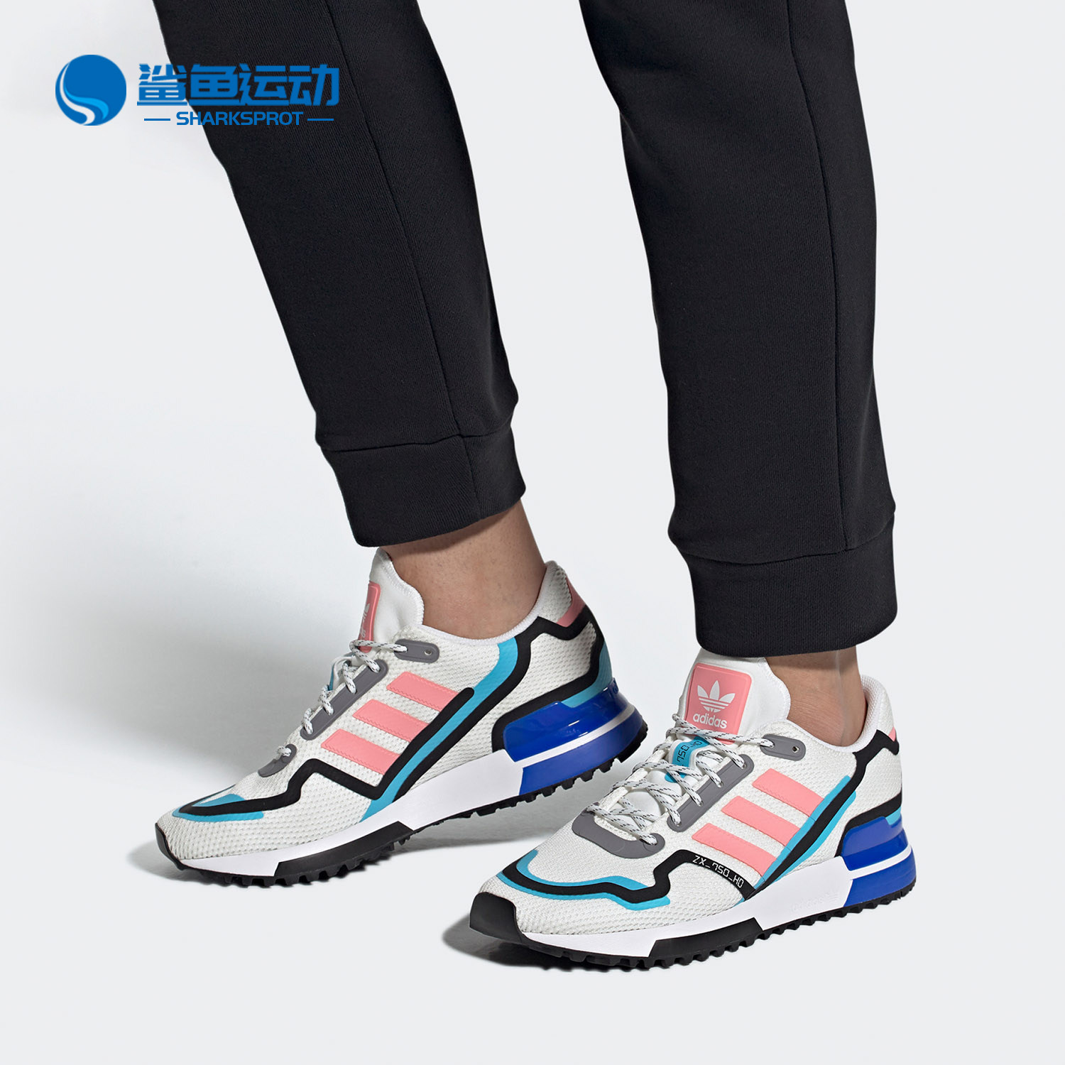 adidas/阿迪达斯正品新款三叶草 zx 750 hd男女经典运动鞋fv2872