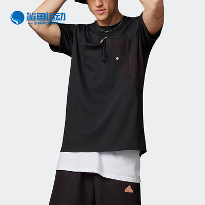 阿迪达斯男子运动T恤IP3734