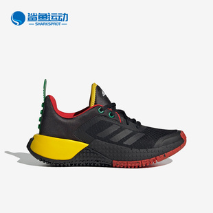 新款 Adidas 春季 儿童乐高联名运动跑步鞋 阿迪达斯正品 HQ1313