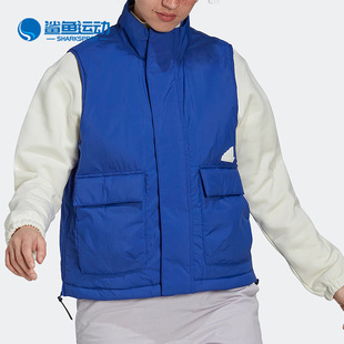 三叶草运动休闲舒适女宽松棉马甲背心 HM2903 阿迪达斯正品 Adidas