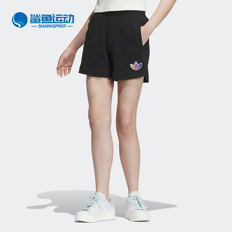 Adidas/阿迪达斯正品三叶草春夏季新款女子运动短裤IK8624