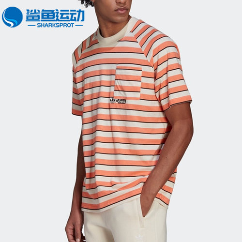 阿迪达斯男子运动T恤HT1663