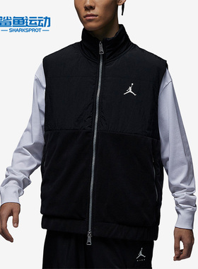 Nike/耐克正品Jordan男子时尚拼接防风保暖运动棉马甲FD8629