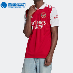 阿森纳球迷版 Adidas 夏季 男子足球短袖 阿迪达斯正品 T恤球衣H35903