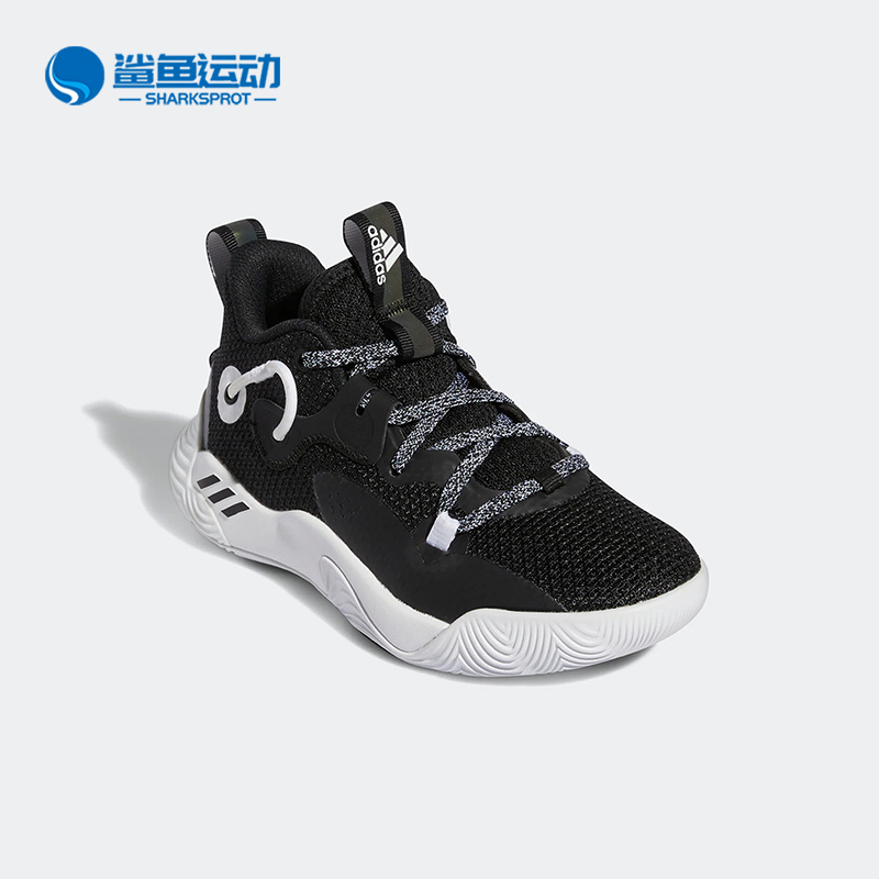 阿迪达斯大童舒适运动篮球鞋