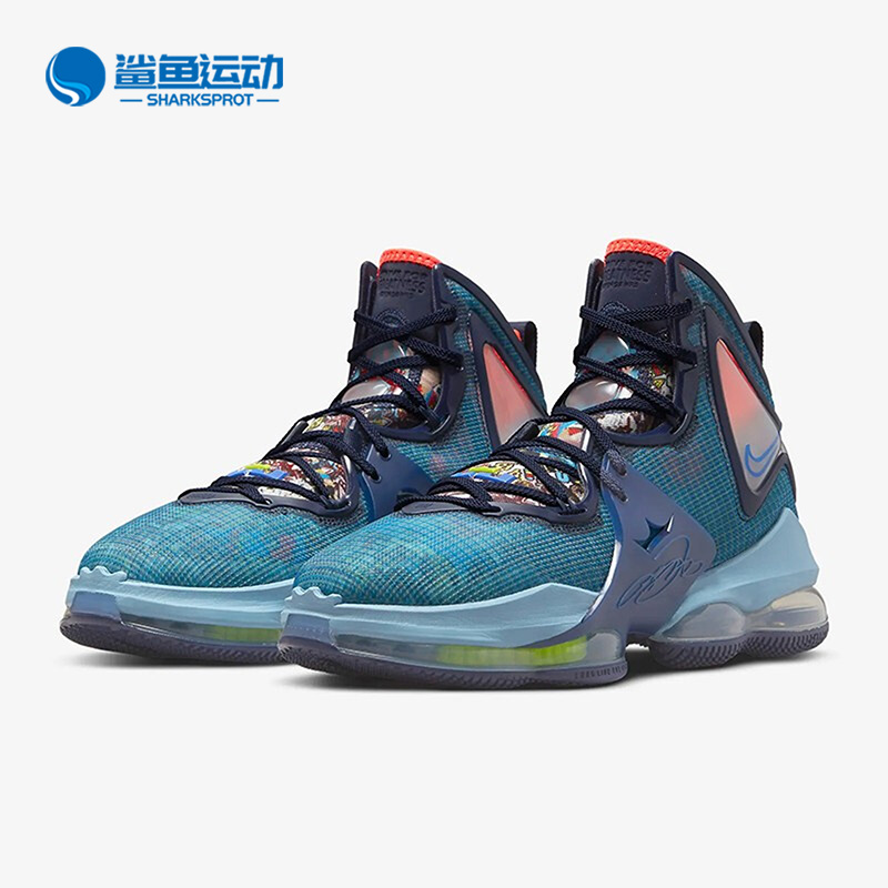 Nike/耐克正品LeBron 19詹姆斯19代气垫男子篮球鞋CZ0203-400