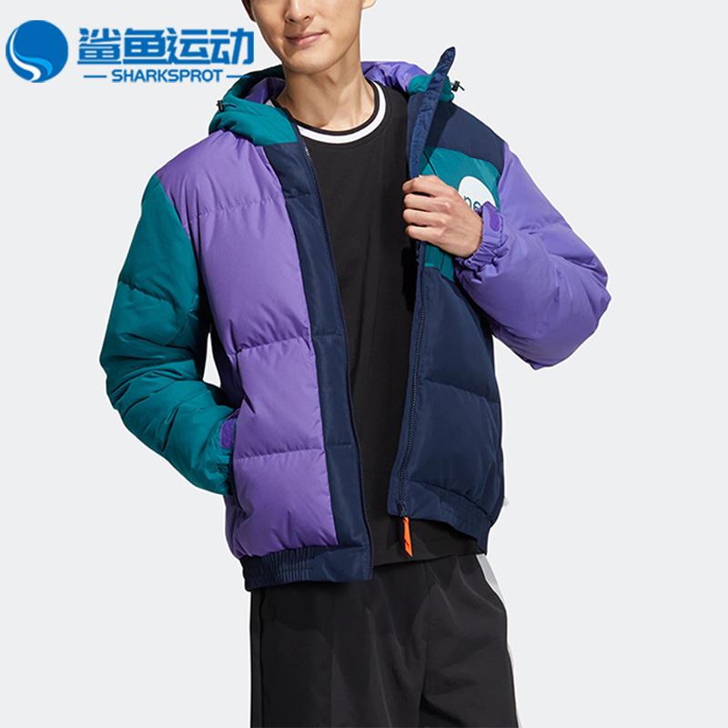 Adidas/阿迪达斯正品neo U VBE JACKET DW2情侣运动羽绒服 HN4781