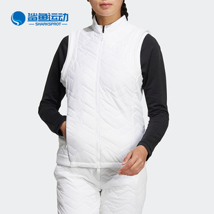 Adidas VEST女子高尔夫运动马甲HM7619 PADDING 阿迪达斯正品