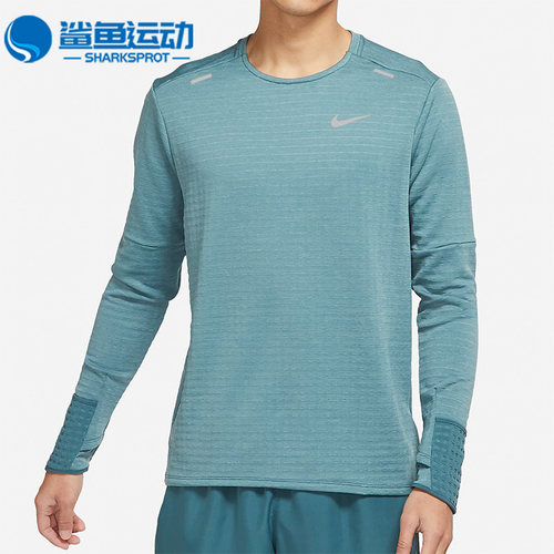 Nike/耐克正品THERMA-FIT ELEMENT男子休闲圆领长袖T恤DD5650-058