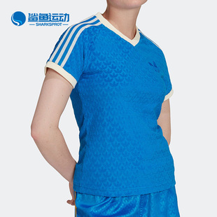 运动休闲透气短袖 三叶草女子时尚 IB2056 阿迪达斯正品 Adidas