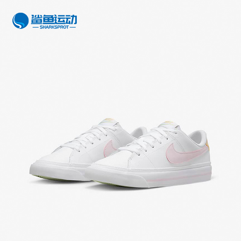 Nike/耐克正品Court Legacy女子GS大童低帮板鞋DA5380-115