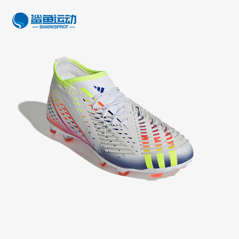 Adidas/阿迪达斯正品猎鹰EDGE.1高端FG长钉儿童耐磨足球鞋 GW0977