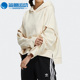 阿迪达斯正品 三叶草女子时尚 可拆卸衣袖 Adidas 连帽卫衣 HC6605