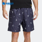 男子印花休闲运动舒适五分裤 Adidas 新款 夏季 HD0069 阿迪达斯正品