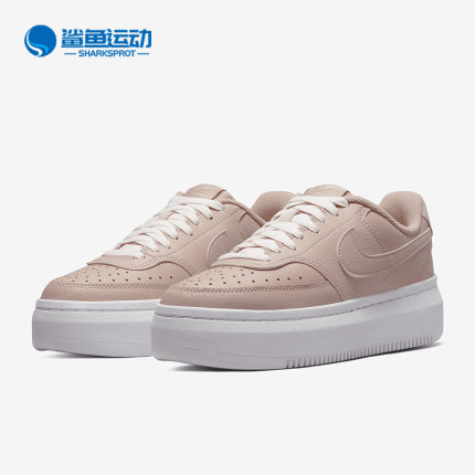 Nike/耐克正品Court Vision Alta女子休闲厚底板鞋DM0113-600