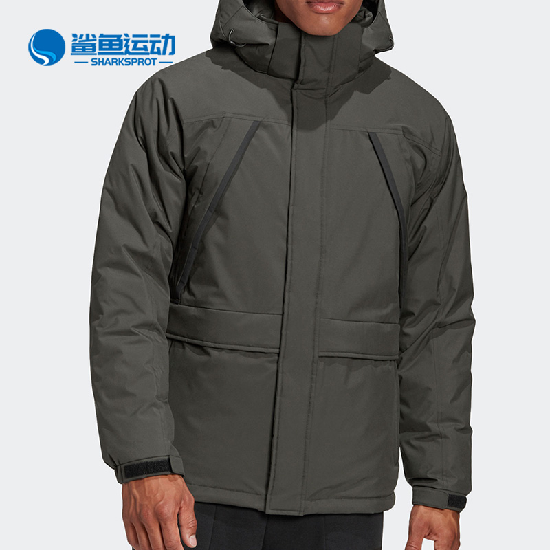 阿迪达斯男子羽绒服GK0669