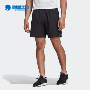 SHORT Adidas SATURDAY 男子运动跑步休闲短裤 阿迪达斯正品 EK4582