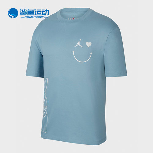 Nike/耐克正品新款七夕男子圆领透气舒适运动短袖T恤 DZ7637-494