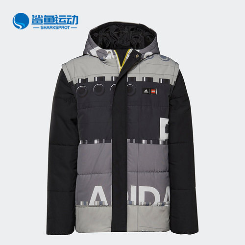 阿迪达斯儿童运动棉服HM2226