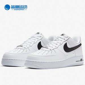 Nike/耐克正品冬季新款男子Force 1 黑白小权志龙 CJ0952-100